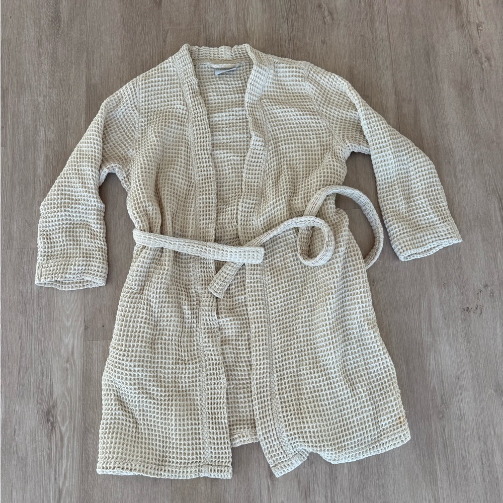 Parachute Tan Waffle Knit Robe